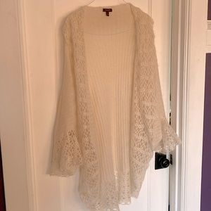 Cream mohair sweater